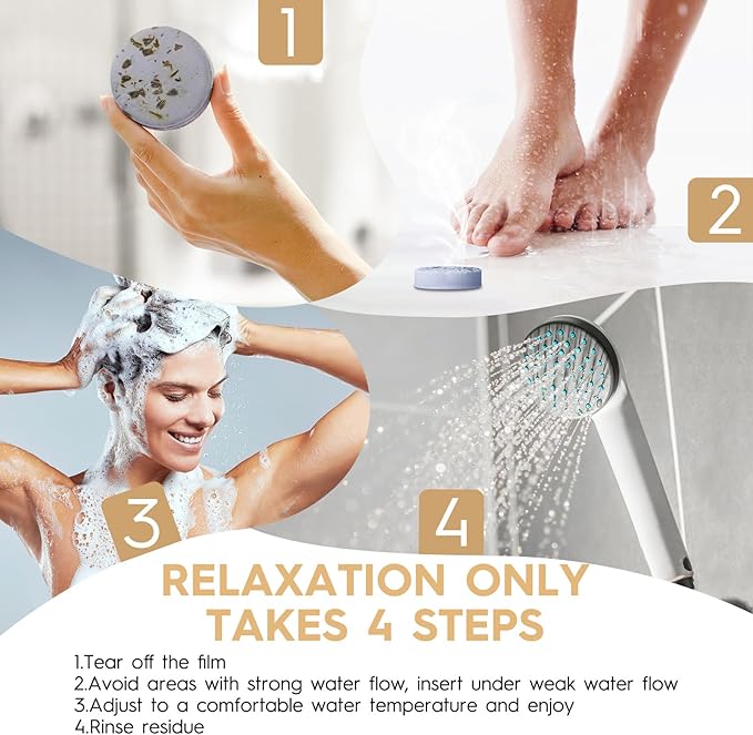 Shower Steamers Aromatherapy Mothers Day Gifts 8 Pack Shower Bombs Fruit Scents - Image 5