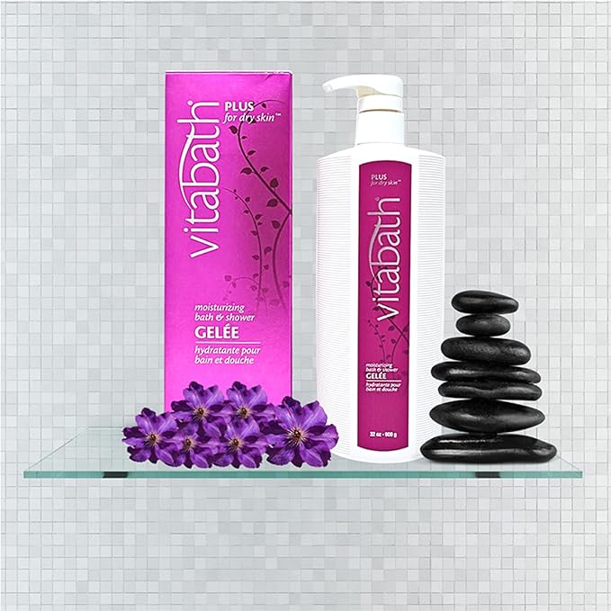 Vitabath Plus For Dry Skin Moisturizing Bath & Shower Gel Wash Replenishing - Image 6