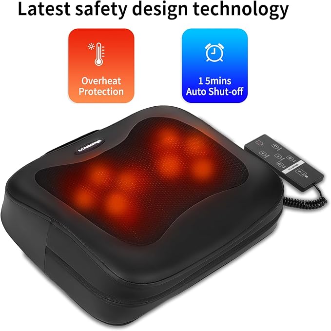2 in 1 Back Massager and Lumbar Support Pillow - Image 9