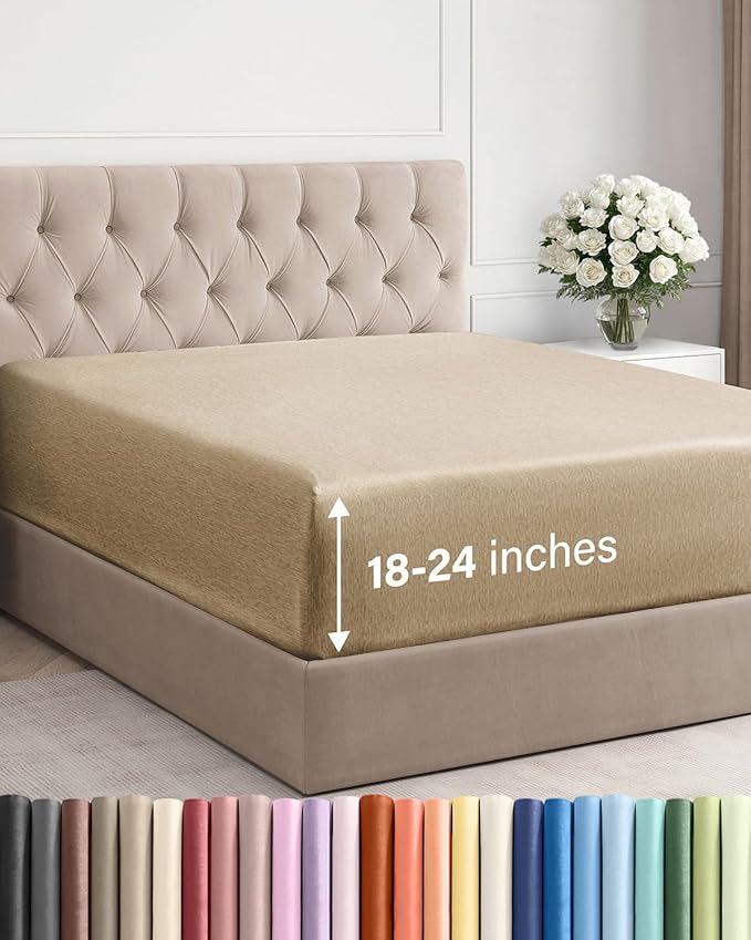 Extra Deep Full Fitted Sheet by CGKUnlimited