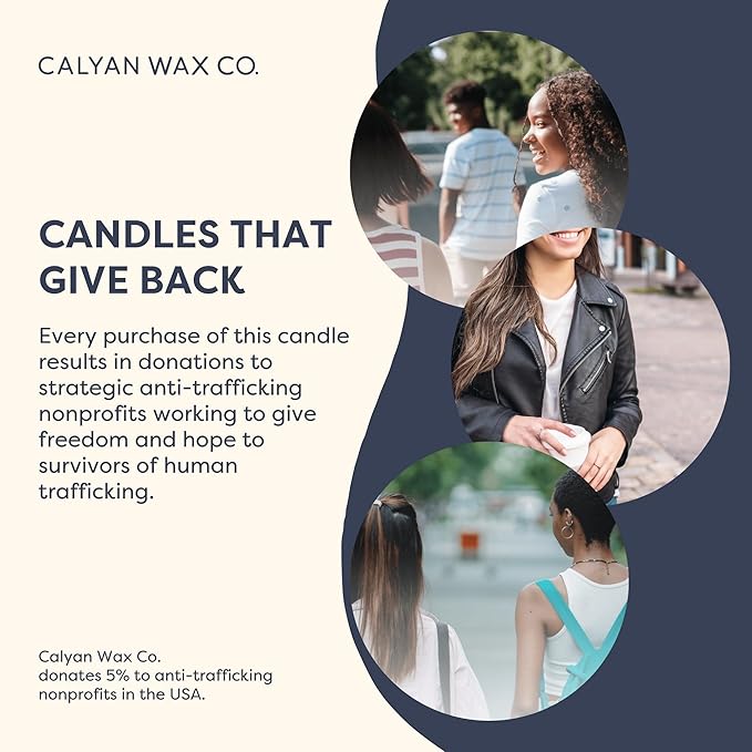 Calyan Wax Co. Evergreen & Eucalyptu 3 Wick Scented Candle - Image 10