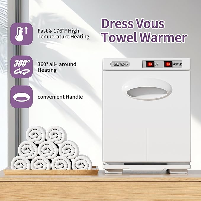 Towel Warmer, 5L Small Hot Towel Warmers - Image 6