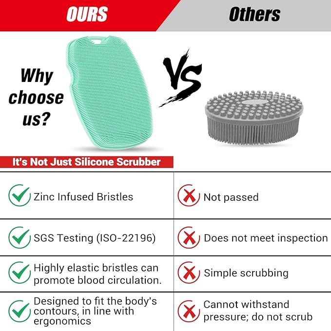 Canroom Silicone Body Scrubber - Image 2
