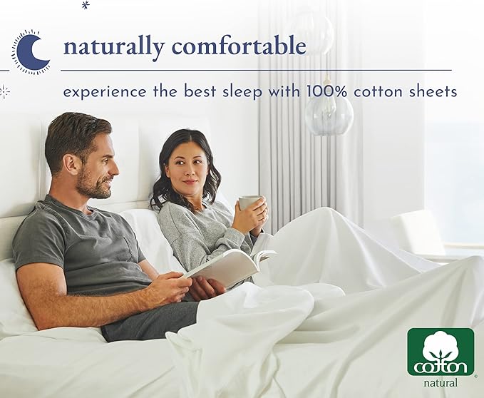 California Design Den 100% Cotton 2-Pack Sateen Sheets - Image 7