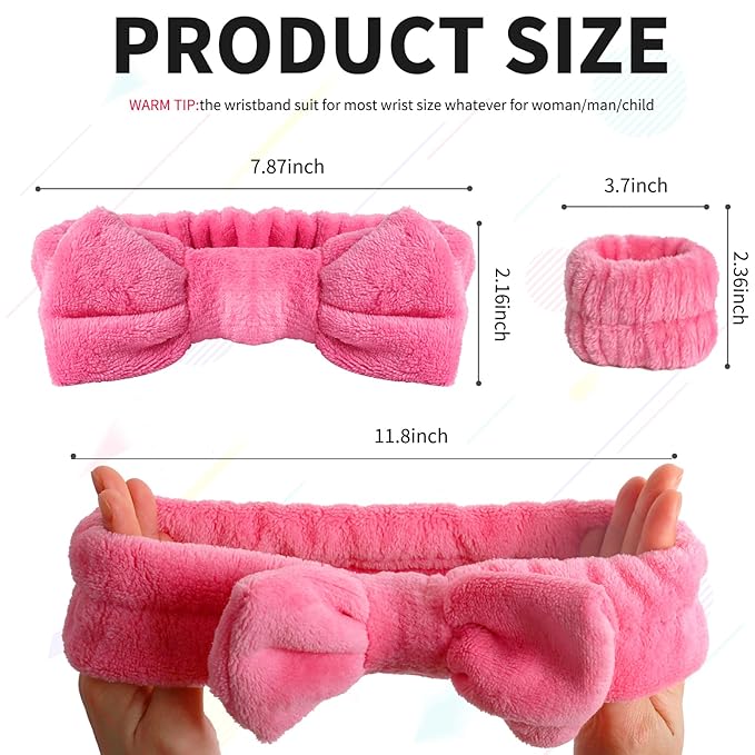 WSYUB Spa Headband and Wrist Bands - Image 2