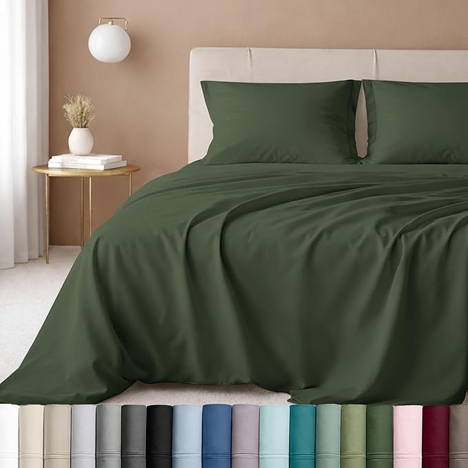 California Design Den 100% Cotton Twin Sheets Set by CaliforniaDesignDen
