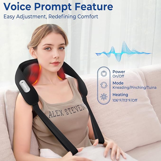 KingPavonini Width Adjustable Neck Massager - Image 5