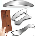 BYYDDIY 3 in 1 Stainless Steel Muscle Scraper Tools Set, Scraping Massage Tools by BYYDDIYMuscleScraperTools