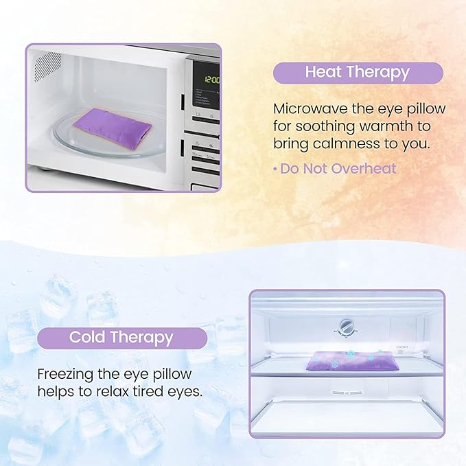 SuzziPad Lavender Eye Pillows for Relaxation - Image 6