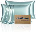 Mulberry Silk Pillow Cases Queen Size Set of 2, Ultra Smooth Soft Breathable by Unknown