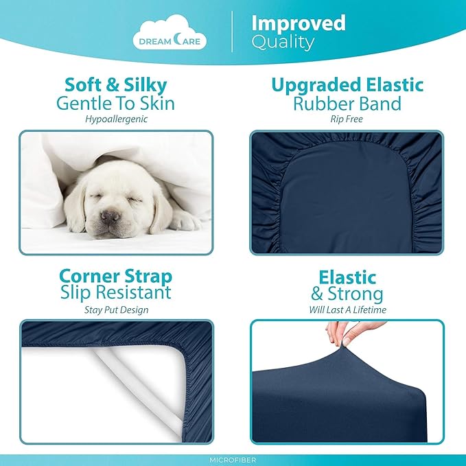 DREAMCARE Queen Fitted Sheet - Image 6
