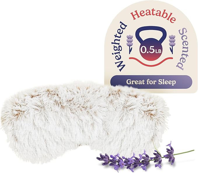 warmies Microwavable Eye Mask for Warmth & Comfort by Warmies