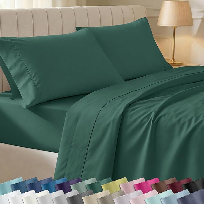 California Design Den Soft 100% Cotton Sheets Twin XL Size Set, 400 Thread by CaliforniaDesignDen