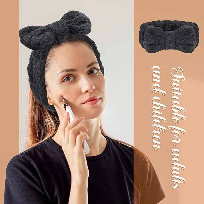 Hicarer 3 Pieces Towel Headbands - Image 6
