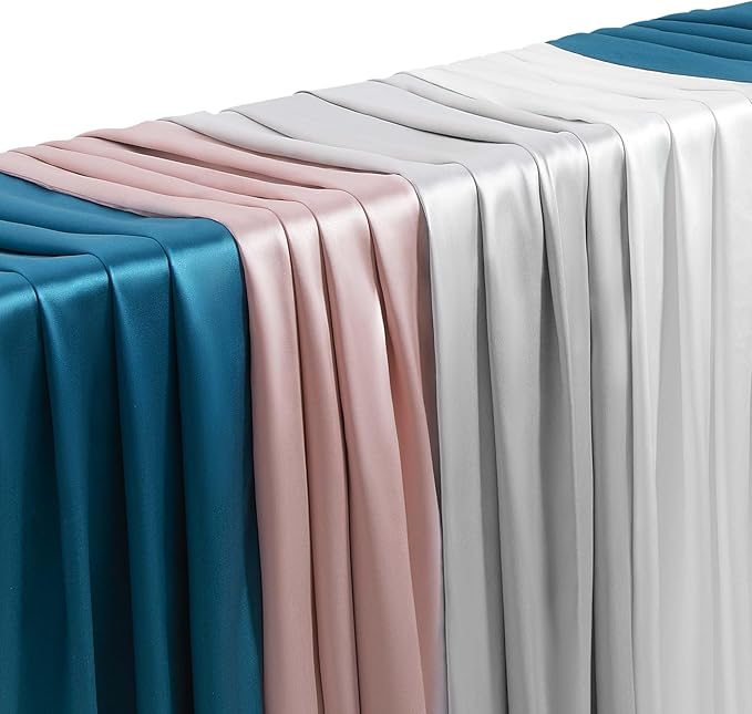 Love's cabin Satin Pillowcase Set of 2 King Size 20x36, Cooling Pillow Covers - Image 5