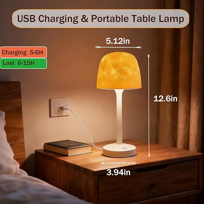 Waterproof Shower Lamp, Cordless Bathroom Lamp - Image 5