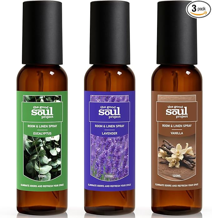 Room Spray, Eucalyptus, Long Lasting Room Air Fresheners by THEGOODSOULPROJECT