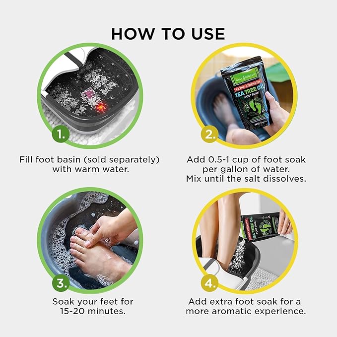 DAILY REMEDY 4-Pack Foot Soak Set - Image 3
