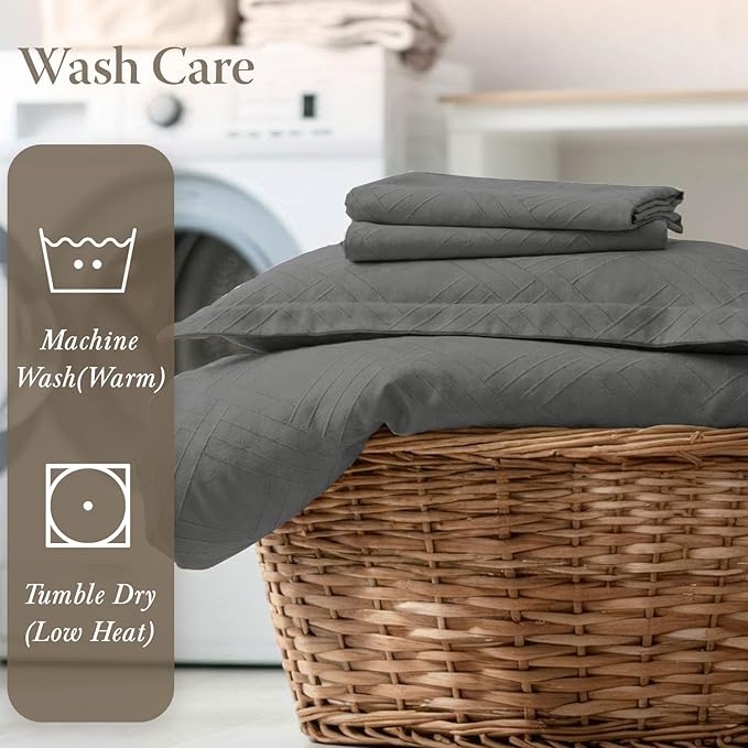 Threadmill Luxury 100% Cotton Full Bed-Sheets - Image 8
