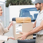 MFLABEL 4x6 Direct Thermal Shipping Labels - 8 Rolls, 220 Labels/Roll, Perforated Postage Paper with Alignment Hole, Compatible with 4XL LabelWriter 1744907 & 1755120, Rollo for USPS, UPS