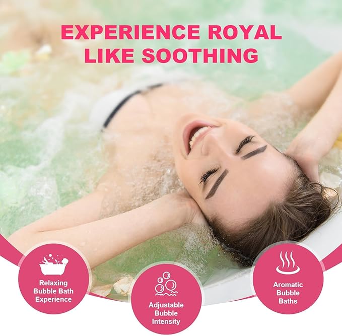 Flgocexs Bubble Bath Mat, Full Body Waterproof Spa Mat - Image 4