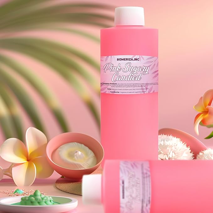 Pink Sugary Candied Fragrance Body Oil - Image 6