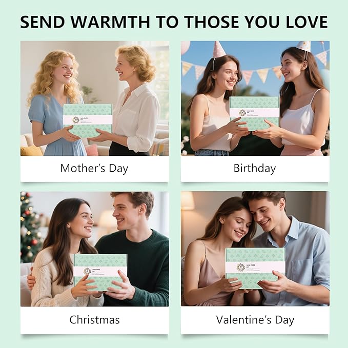 23 Pcs Mother's Day Gifts for Mom, Tea Tree Facial Skin Care Set, Bath and Body - Image 9