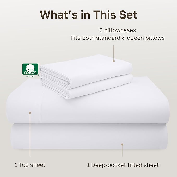 California Design Den Full Size Bed Sheets Set - Image 4