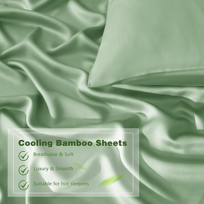 Homiest Cooling Body Pillow Case, 100% Rayon Derived from Bamboo Body Pillow - Image 4
