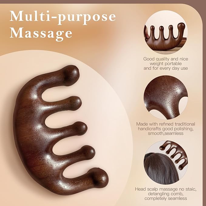 Wooden Scalp Massager - Image 4