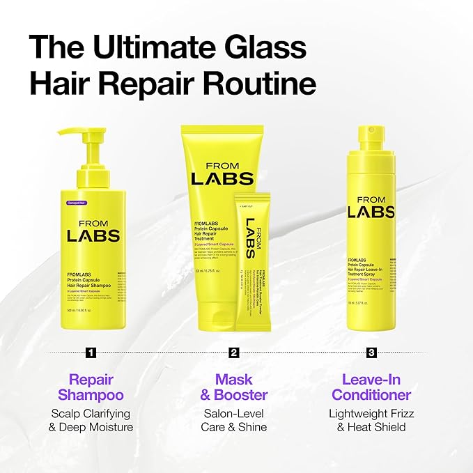 FROMLABS Hair Repair Trio – Protein Capsule Hair Repair Treatment + Intensive - Image 11