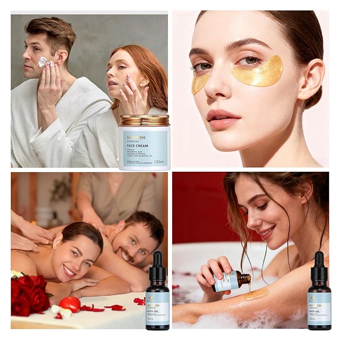 30pcs Mother's Day Gifts, Spa Gift Basket Set, Ylang Facial Skin Care Set - Image 6