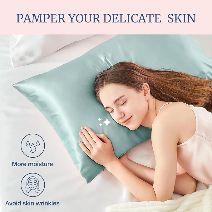 BEDELITE Satin Pillowcase for Hair and Skin, Super Soft Similar to Silk Pillow - Image 4