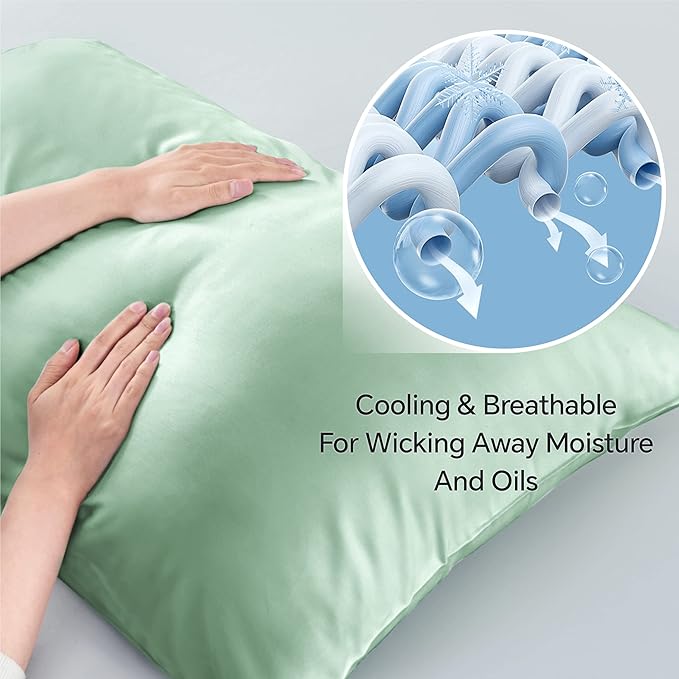 BEDELITE Body Pillow Case Cover, Rayon Made from Bamboo, Cooling Body Pillow - Image 4