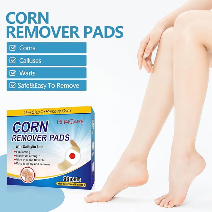 Corn removers for Toes feet Bottom of Foot Corn Remover, Corn Pads Remover for - Image 3