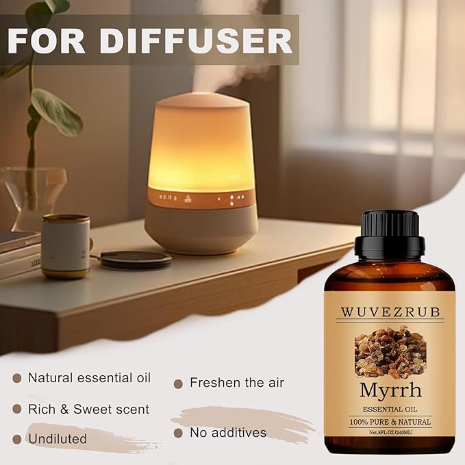 Myrrh Essential Oil - 240ML Pure and Natural - Image 5