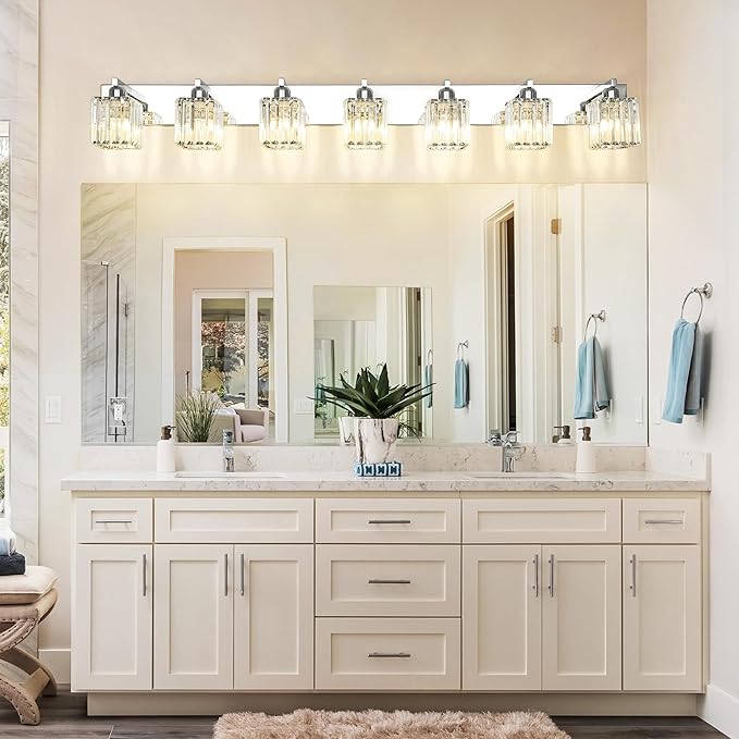 Aipsun Bathroom Vanity Light Fixtures Chrome Vanity Light - Image 9