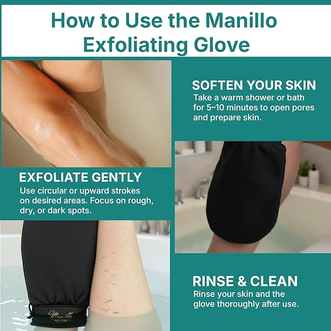 Manillo exfoliating Glove Exfoliating Mitt - Image 4