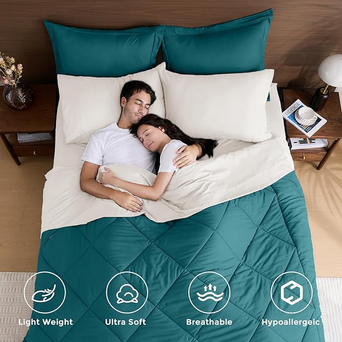 HEVUMYI Queen Comforter Set - Image 2