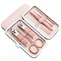 QURIPE 7pcs Manicure Set, Nail Clippers Kit, Stainless Steel Manicure Kit by QURIPE