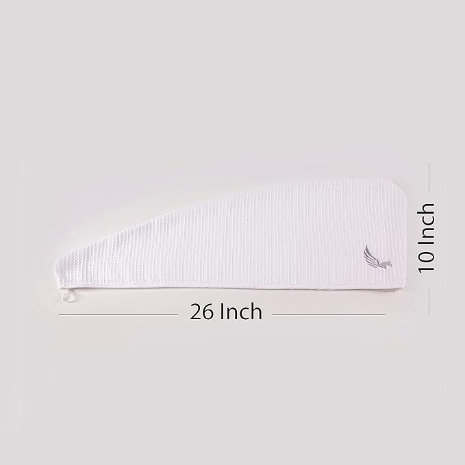 100% Turkish Cotton Hair Towel Wrap - Image 2