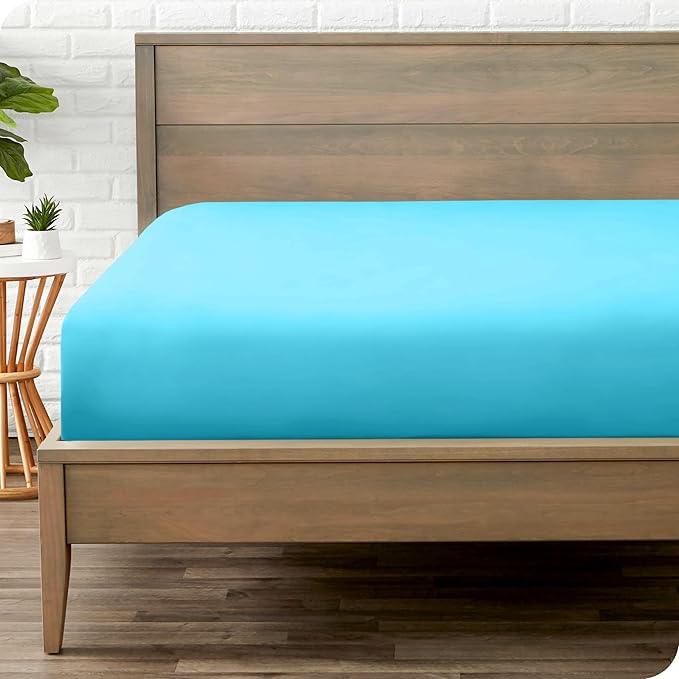 Bare Home Fitted Bottom Sheet Full Size by BareHome