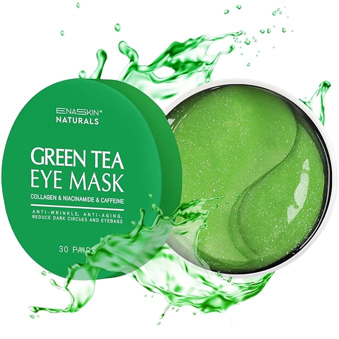 Under Eye Patches Kit: 120 Pcs Retinol & Green Tea Gel Eye Mask - Image 3