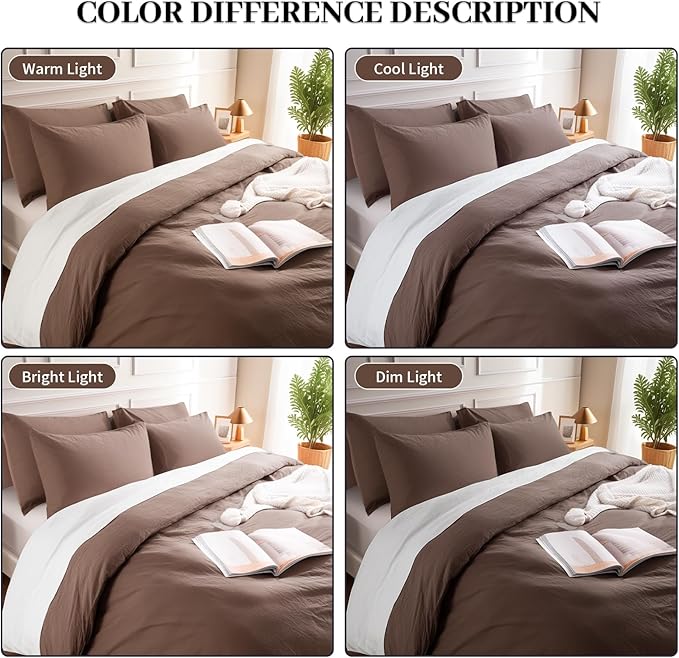 NEXHOME PRO Twin Duvet Cover Set – 100% Certified Organic Cotton - Image 2