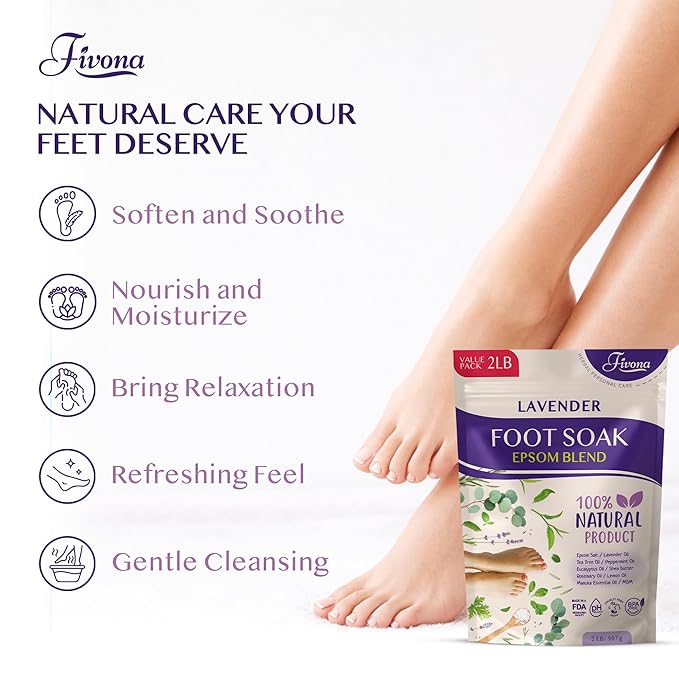 Foot Soak Epsom Salt with Lavender - Image 4