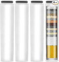4 Pack Shower Head Filter Replacement Compatible by Tnnluku