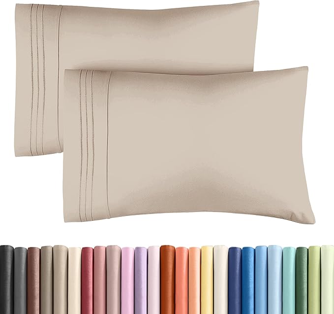 King Pillow Cases Set of 2 by CGKUnlimited