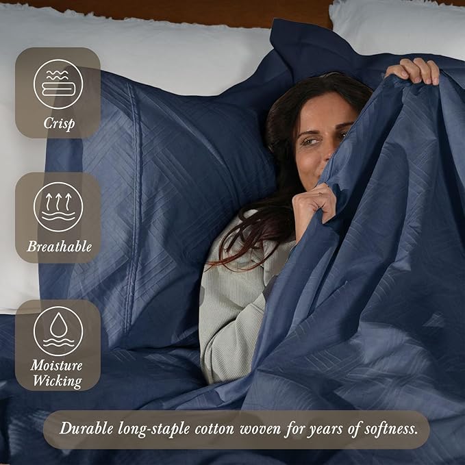 Threadmill King Size Sheets for King Mattress | 800 Thread Count Jacquard - Image 3
