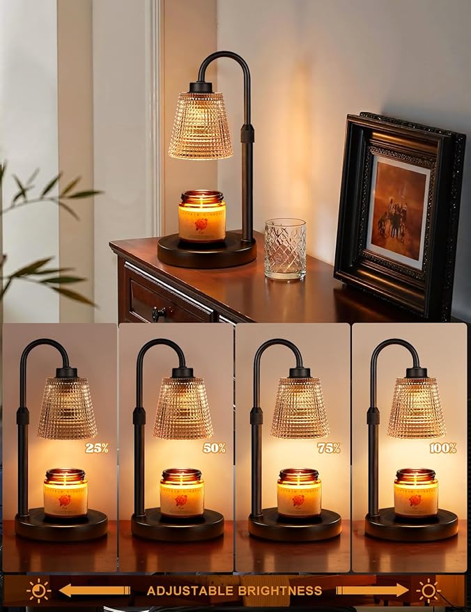 Innqoo Amber Candle Warmer Lamp - Image 2