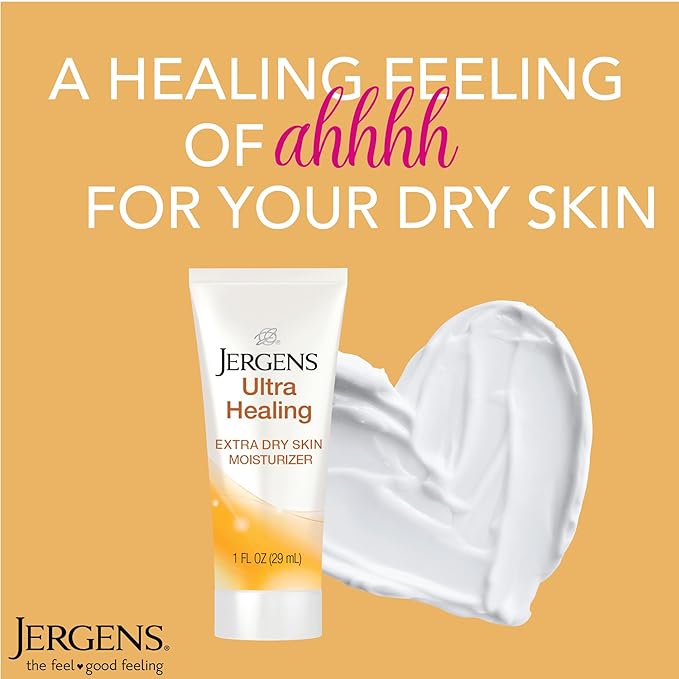 Jergens Ultra Healing Dry Skin Moisturizer, Travel Size Body and Hand Lotion - Image 6